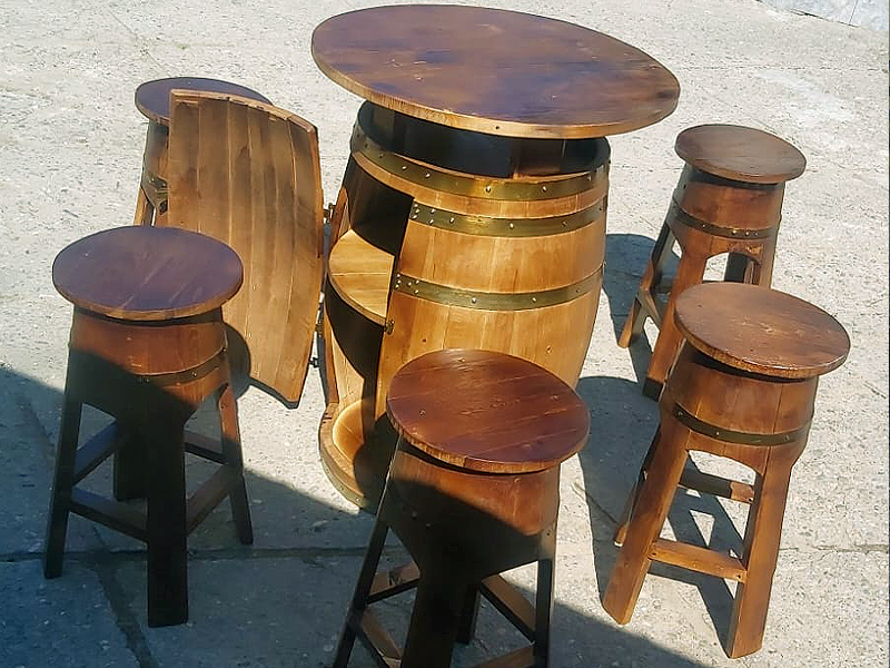 Mobilier din Butoaie Decor rustic